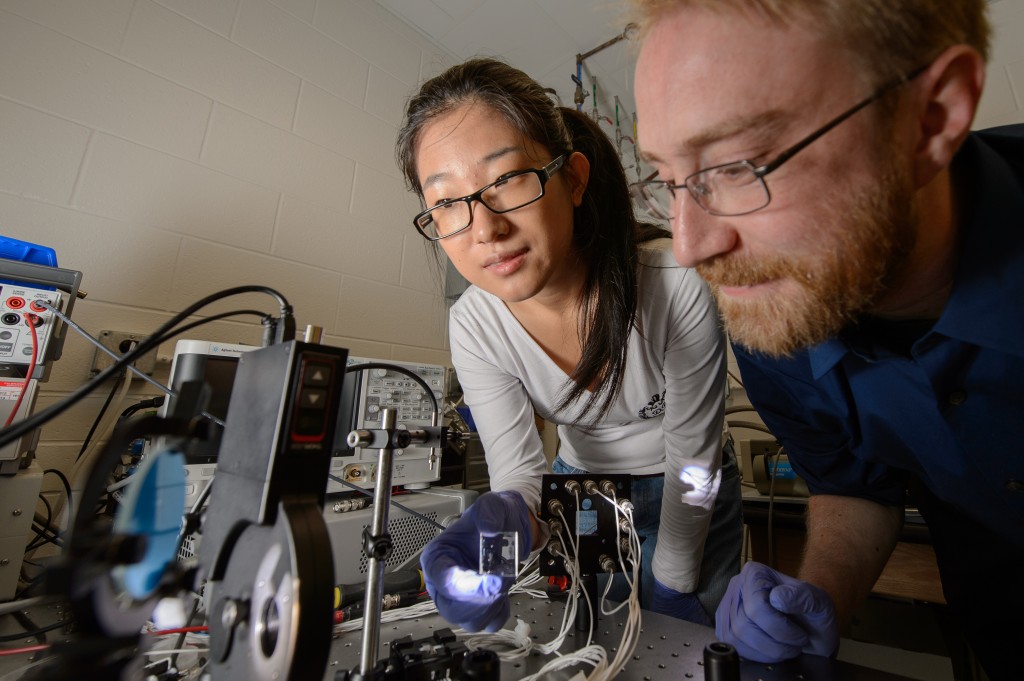 Yimu Zhao & Richard Lunt from Michigan State University